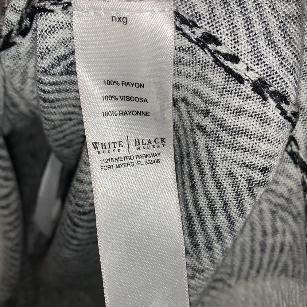 Whbm Herringbone Pattern Pullover Sweater - image 5